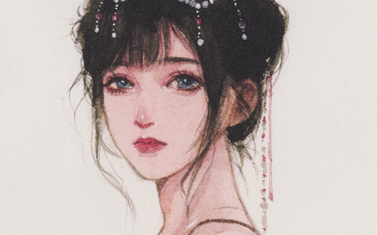 【阿莘】手绘 /这次约稿的小姐姐粉丝居然有100w?