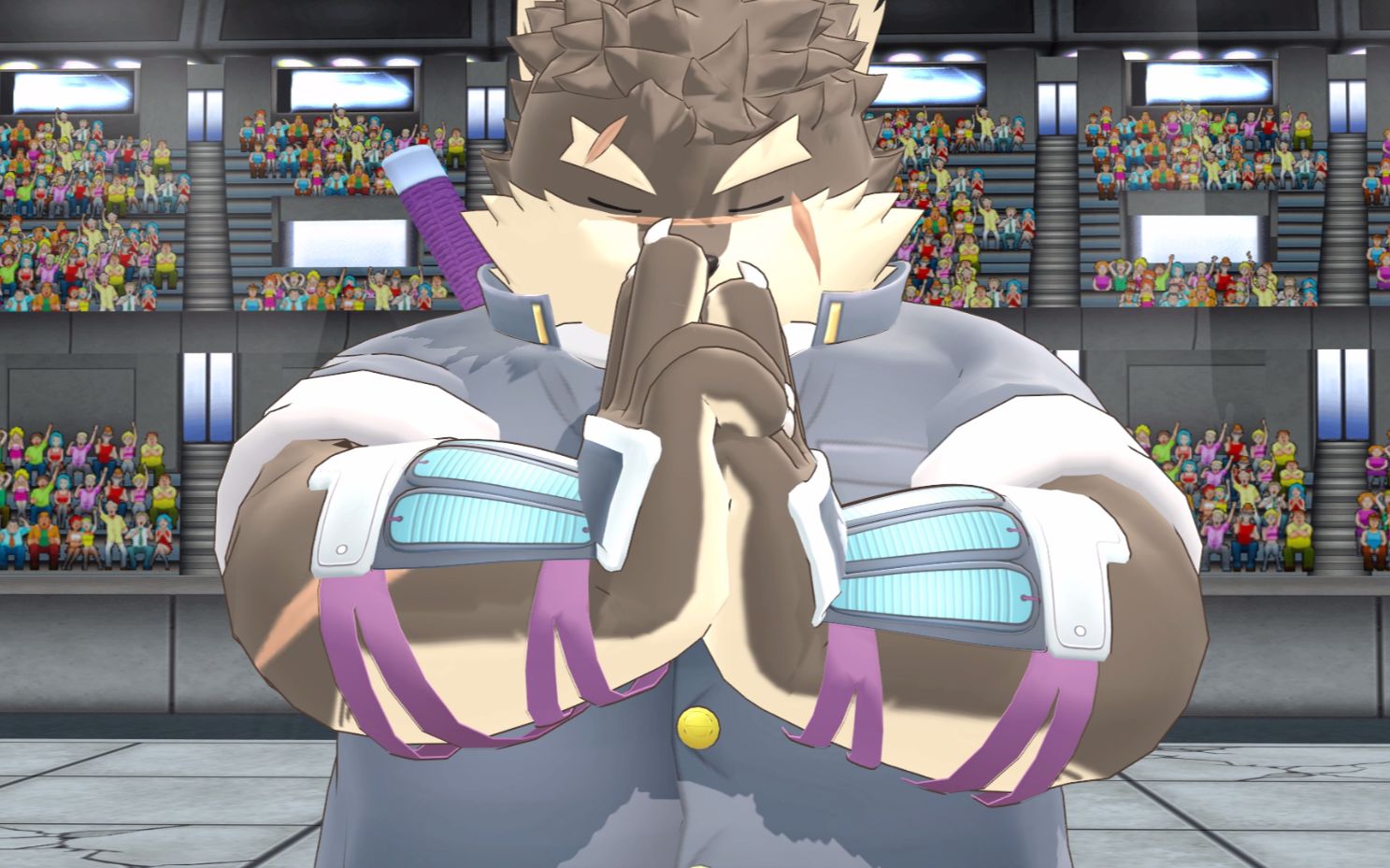 [兽人mmd]犬塚-守望先锋源氏特写-武士之礼
