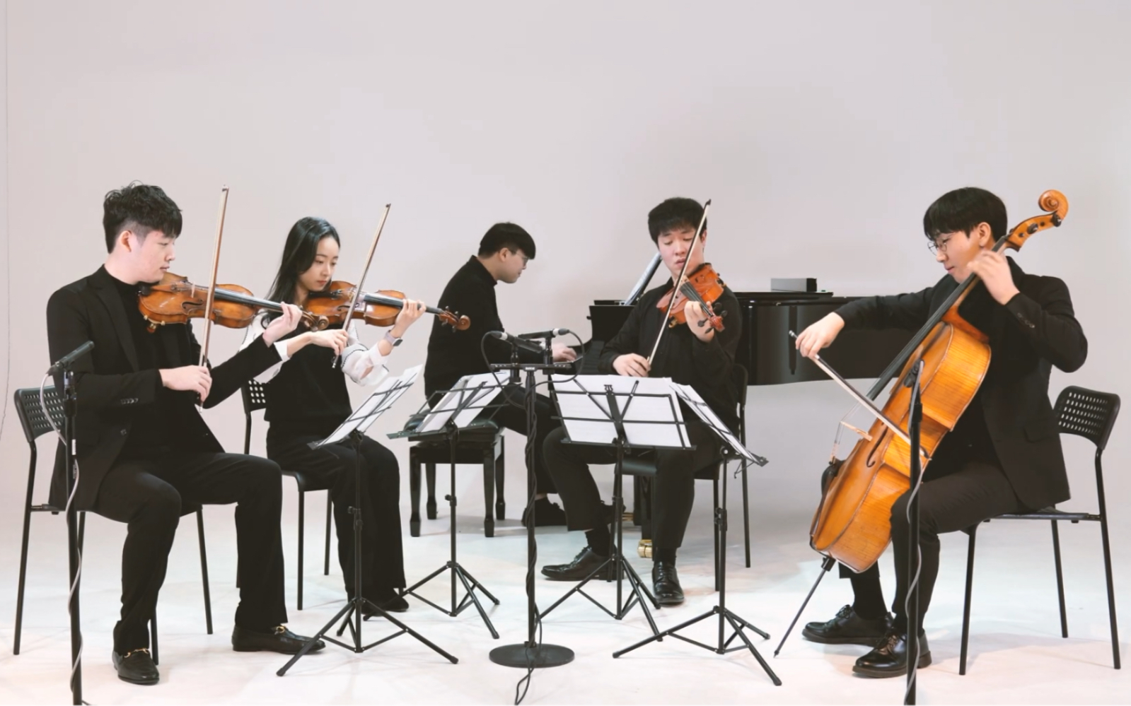 [图]生日快乐·改编 & 钢琴五重奏 Happy Birhtday! & Piano Quintet·小提琴·中提琴·大提琴｜Violin Cello Viola