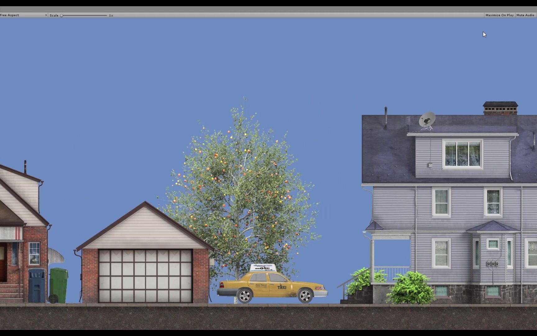 unity – 2d 风格化城市超级包 2d realistic city mega pack.