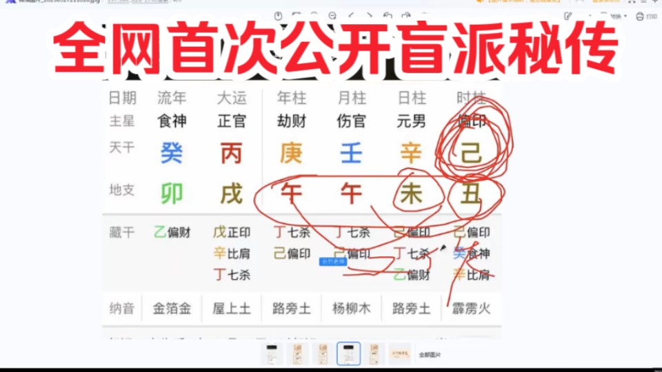 全网首次公开盲派八字命理秘法第八集(终)哔哩哔哩bilibili