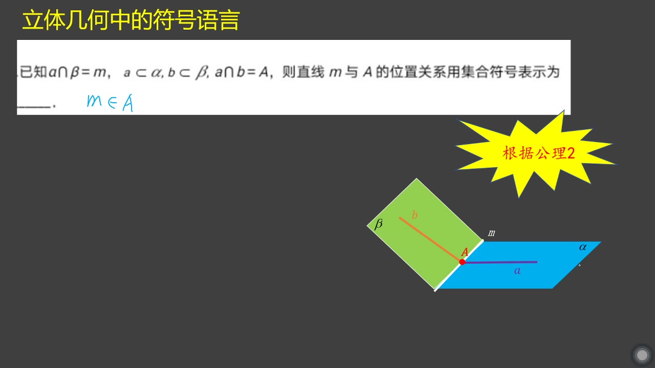 立体几何点线面符号语言、平行直线、等角定理的例题哔哩哔哩bilibili