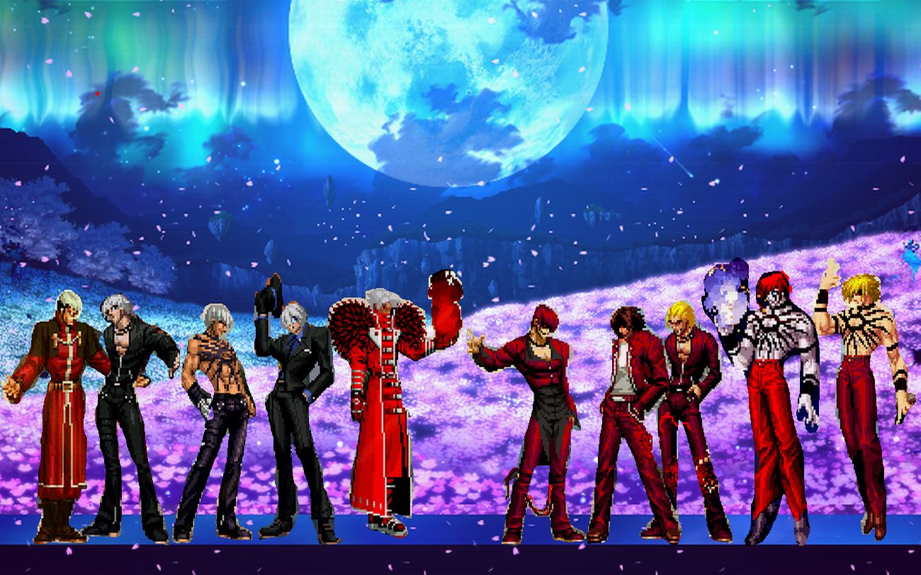 mugen新版血炎世纪狂战新血炎草新血炎八神新放遂者海奥斯新余烬