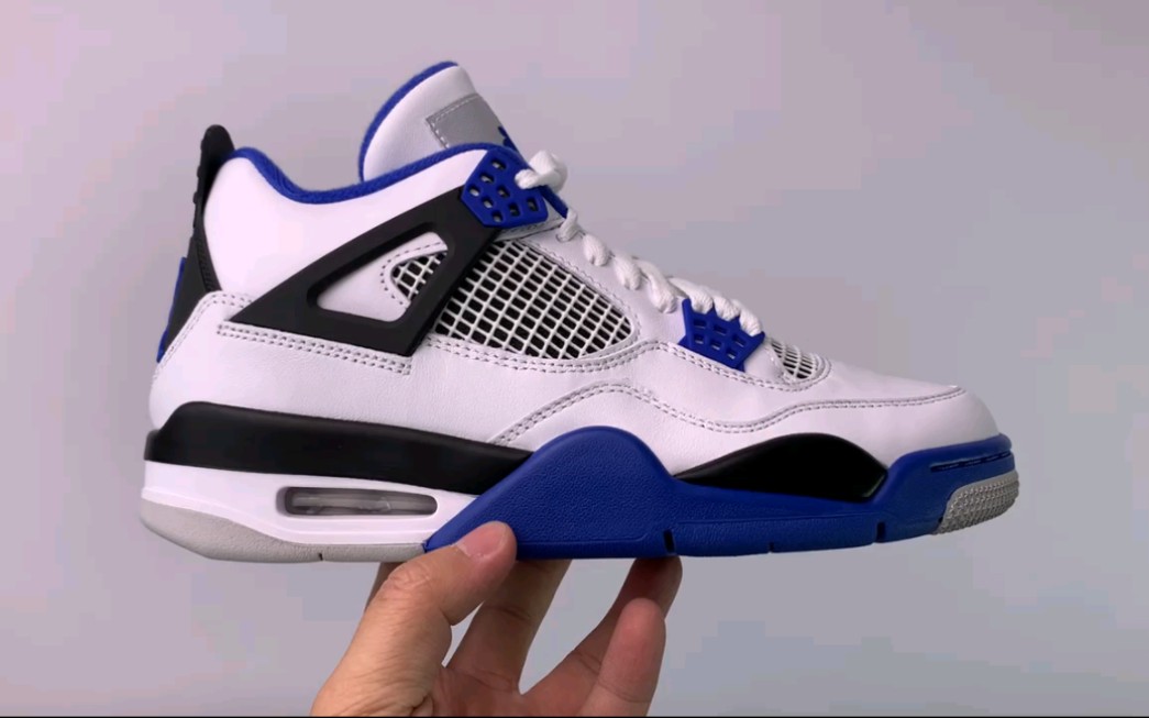 【大山制造】air jordan aj4 retro 赛车蓝 货号:308497-117-大山二四
