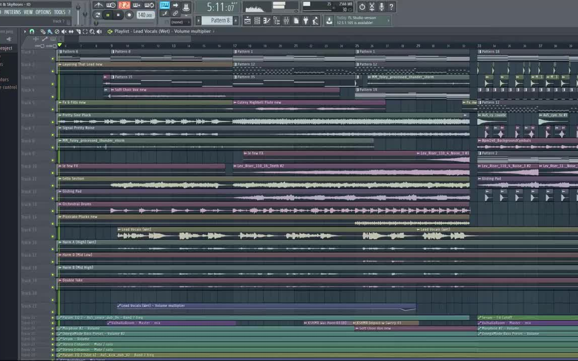 电音工程展示史诗melodicdubstep风格优秀作品工程走带bristskyroses