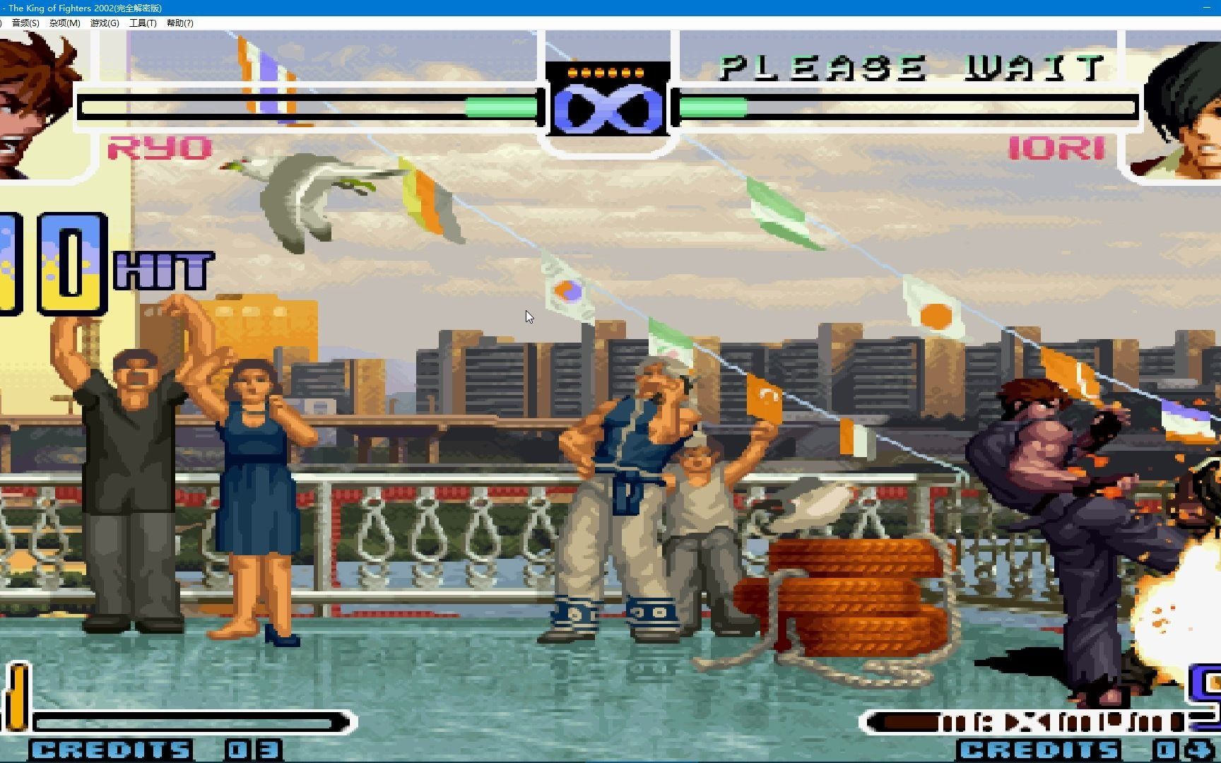 拳皇2002风云再起ryo坂崎良即死连