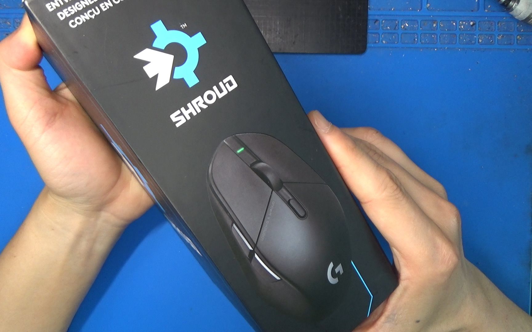 【帝亿电竞】罗技g303无线版shroud edition鼠标拆解及微动更换视频