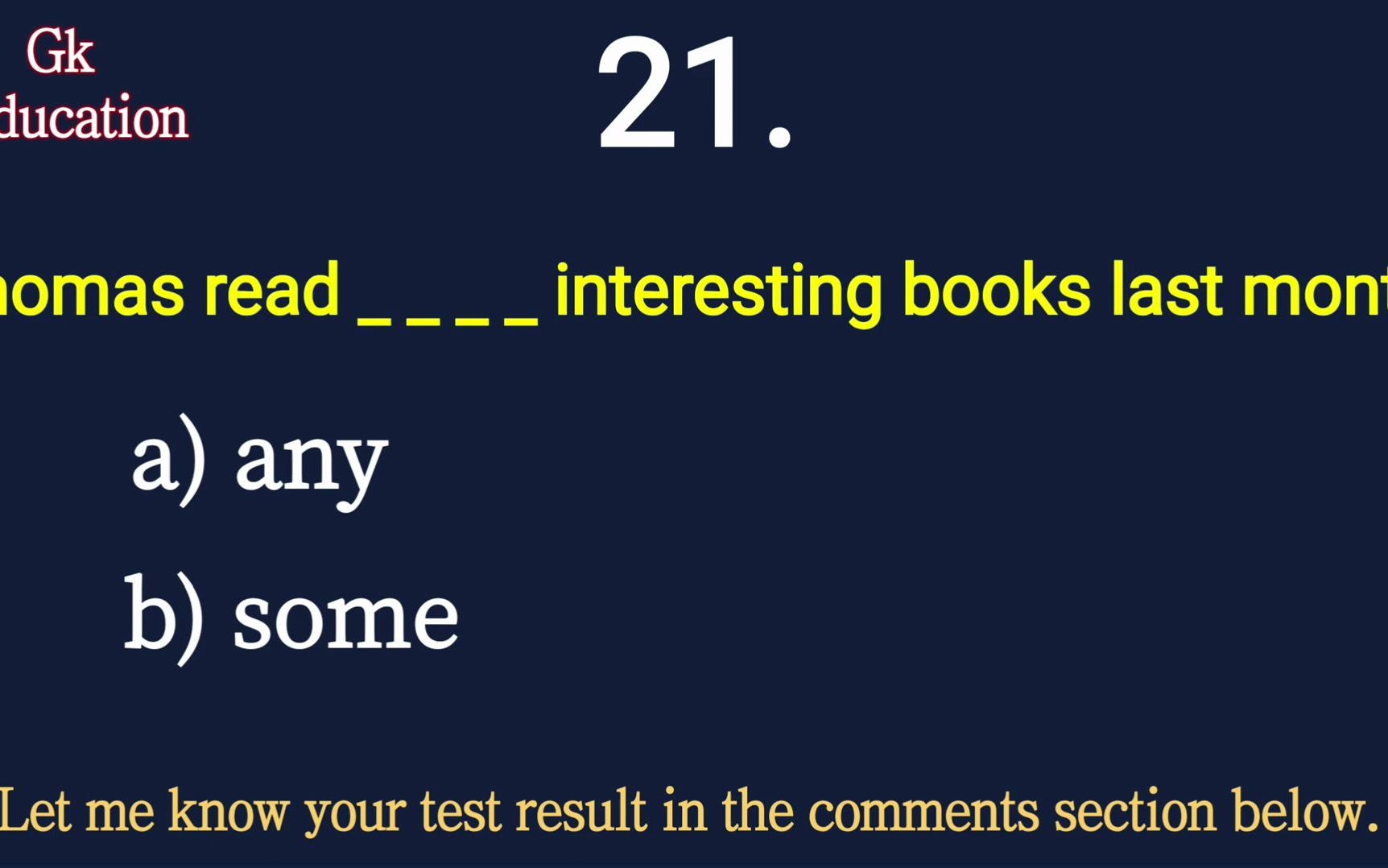 任何或一些? 英语语法测验 练习量词 Any or Some English grammar quiz Practice test Quantifiers哔哩哔哩bilibili