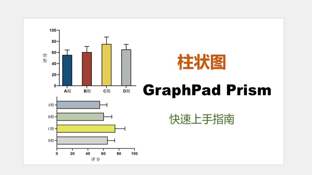 如何使用Graphpad Prism绘制简单柱状图哔哩哔哩bilibili