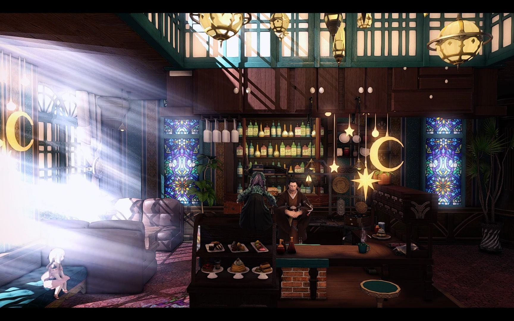 【ff14装修】~大正romantique~洋风咖啡店 |s房不封层