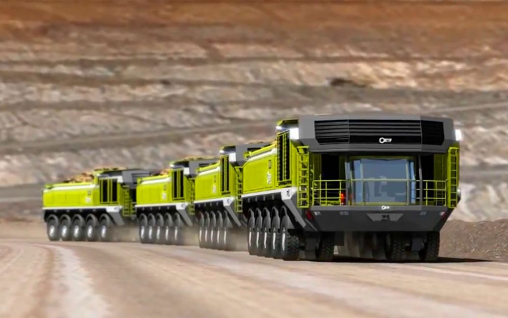 世界上最牛的巨型卡车,简直就是现实版的擎天柱,造型极度拉风_哔哩