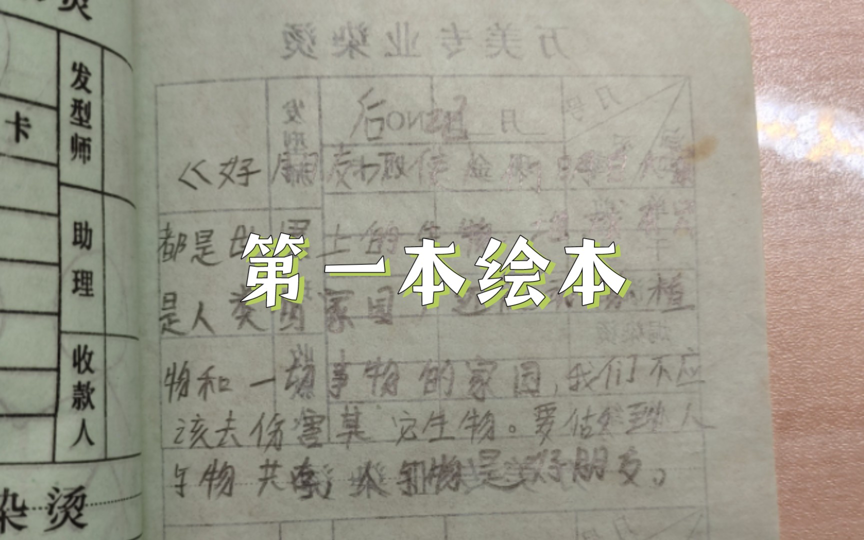 【童年】【儿童绘本】小学画的,这才算我的第一个绘本……羡慕自己小时候的见识和格局!哔哩哔哩bilibili