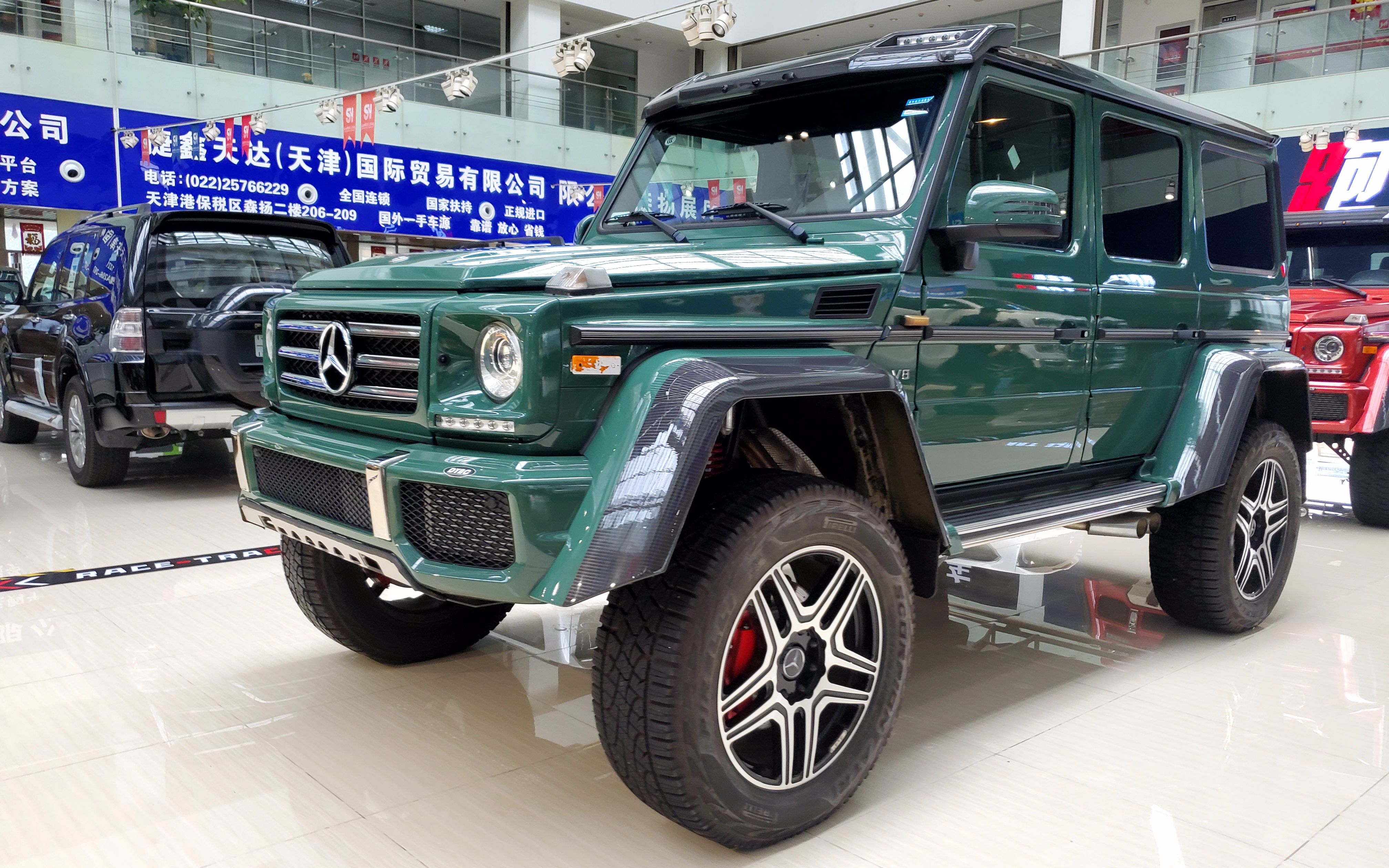 [图]奔驰G550 4x4²越野老爷的最大梦想 越野之王