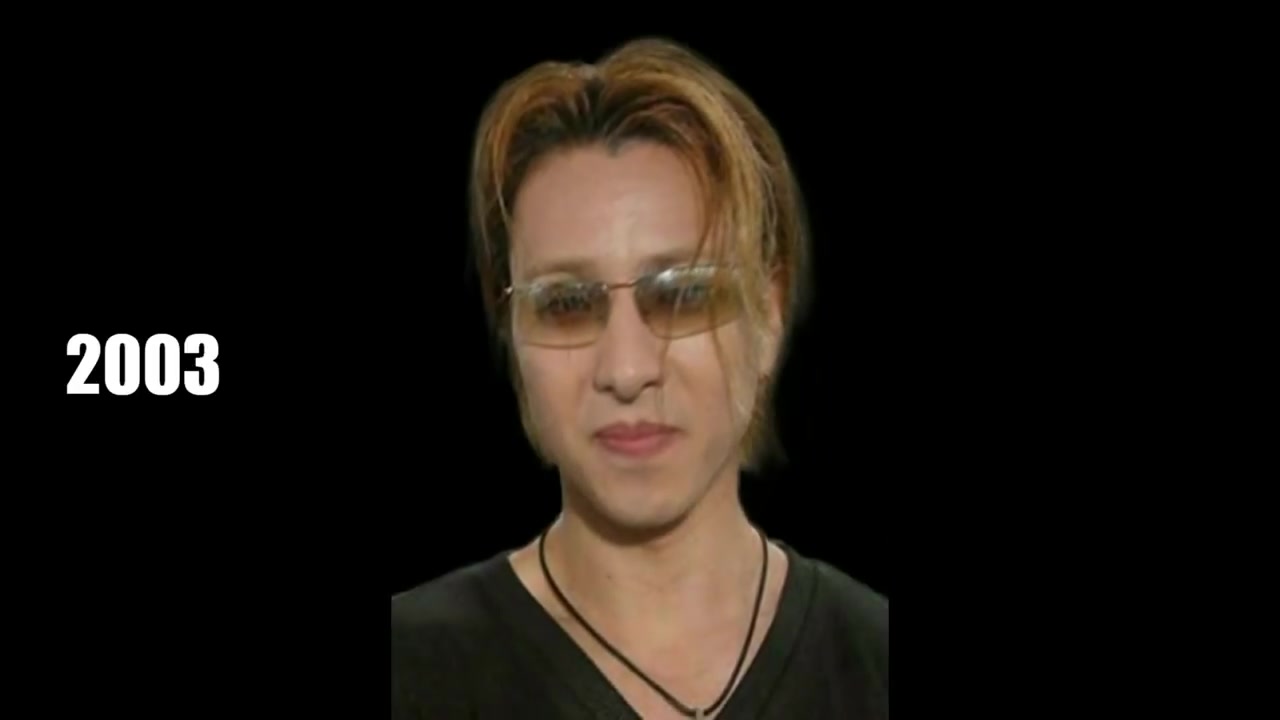 yoshiki年轻素颜图片