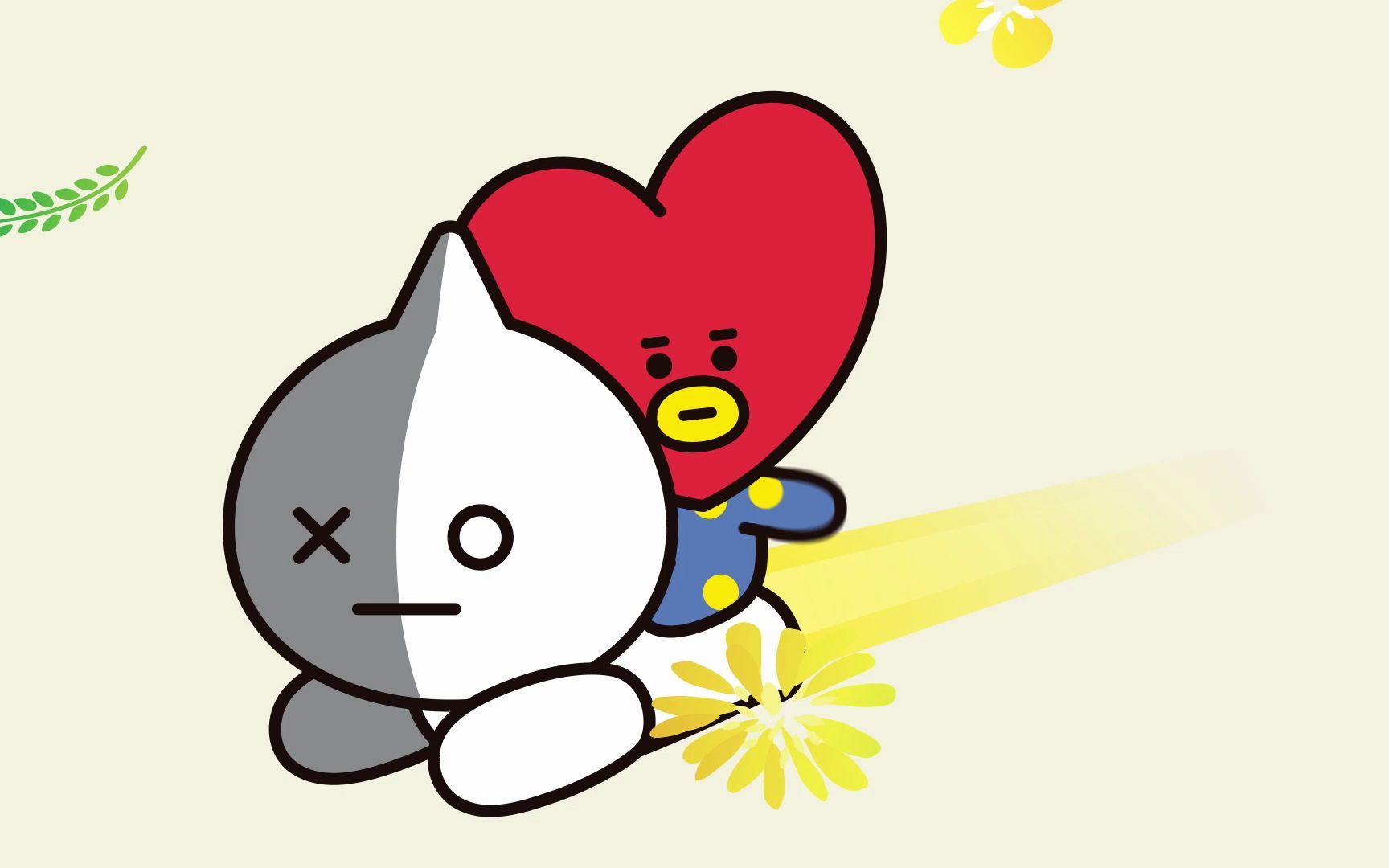 日本广告「爽健美茶」bt21「倒计时电影」tata篇