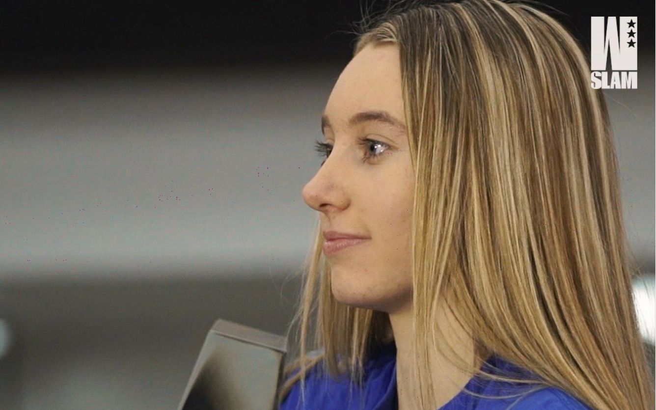 活动  看美国天才女子篮球运动员paige bueckers在篮球场上的精彩表现