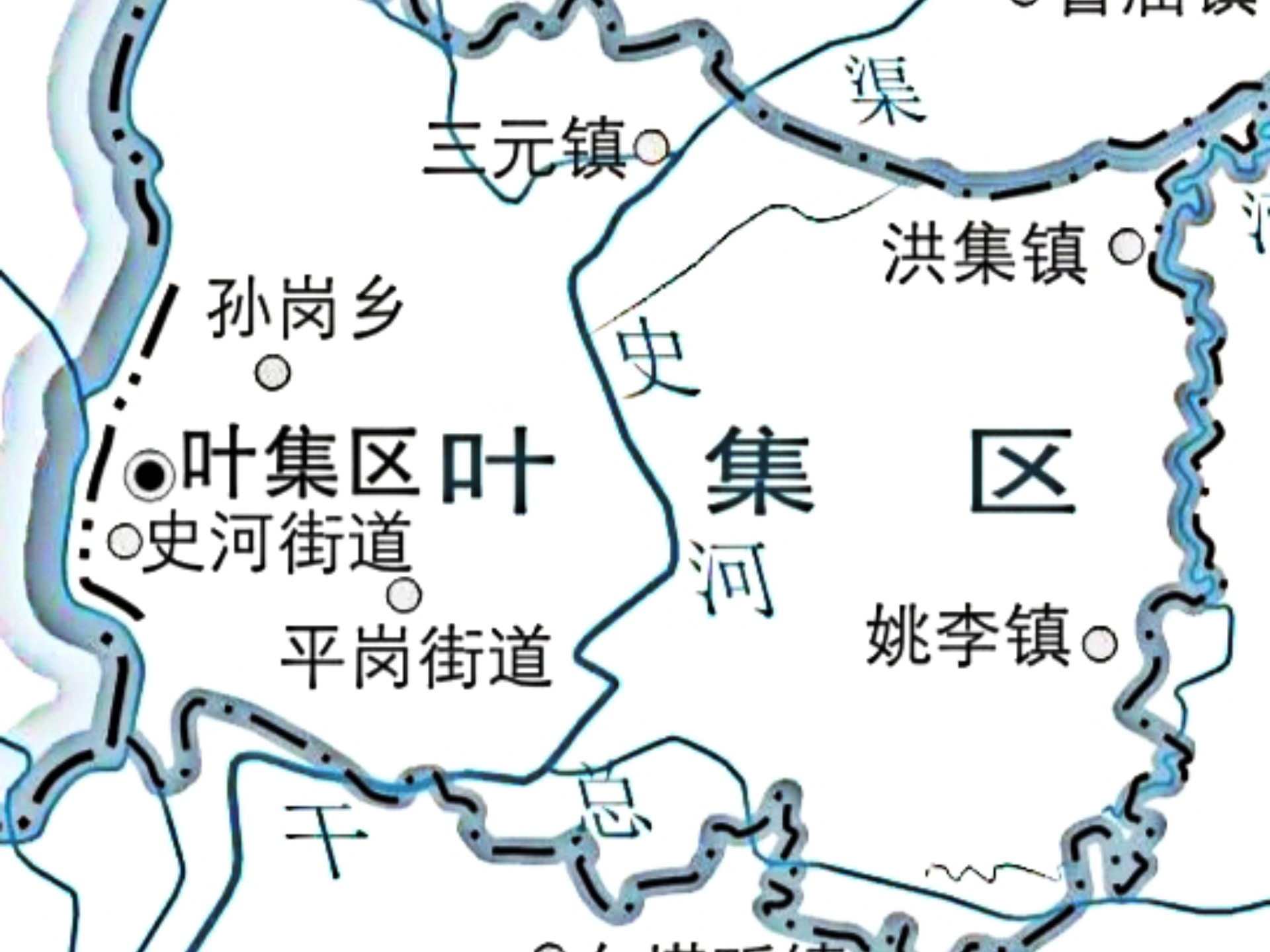 安徽西大门,大别山门户——六安市叶集区地图哔哩哔哩bilibili