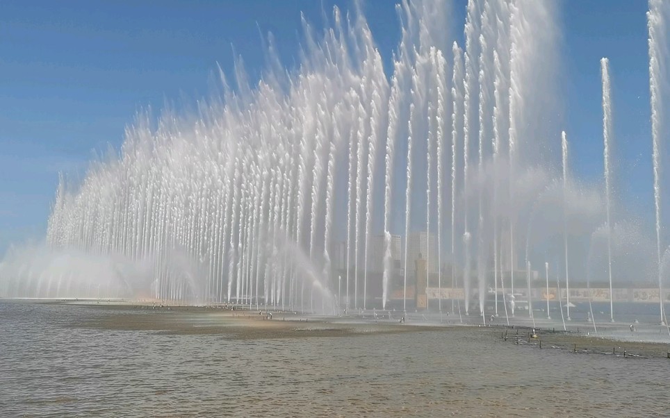 鄂尔多斯喷泉图片