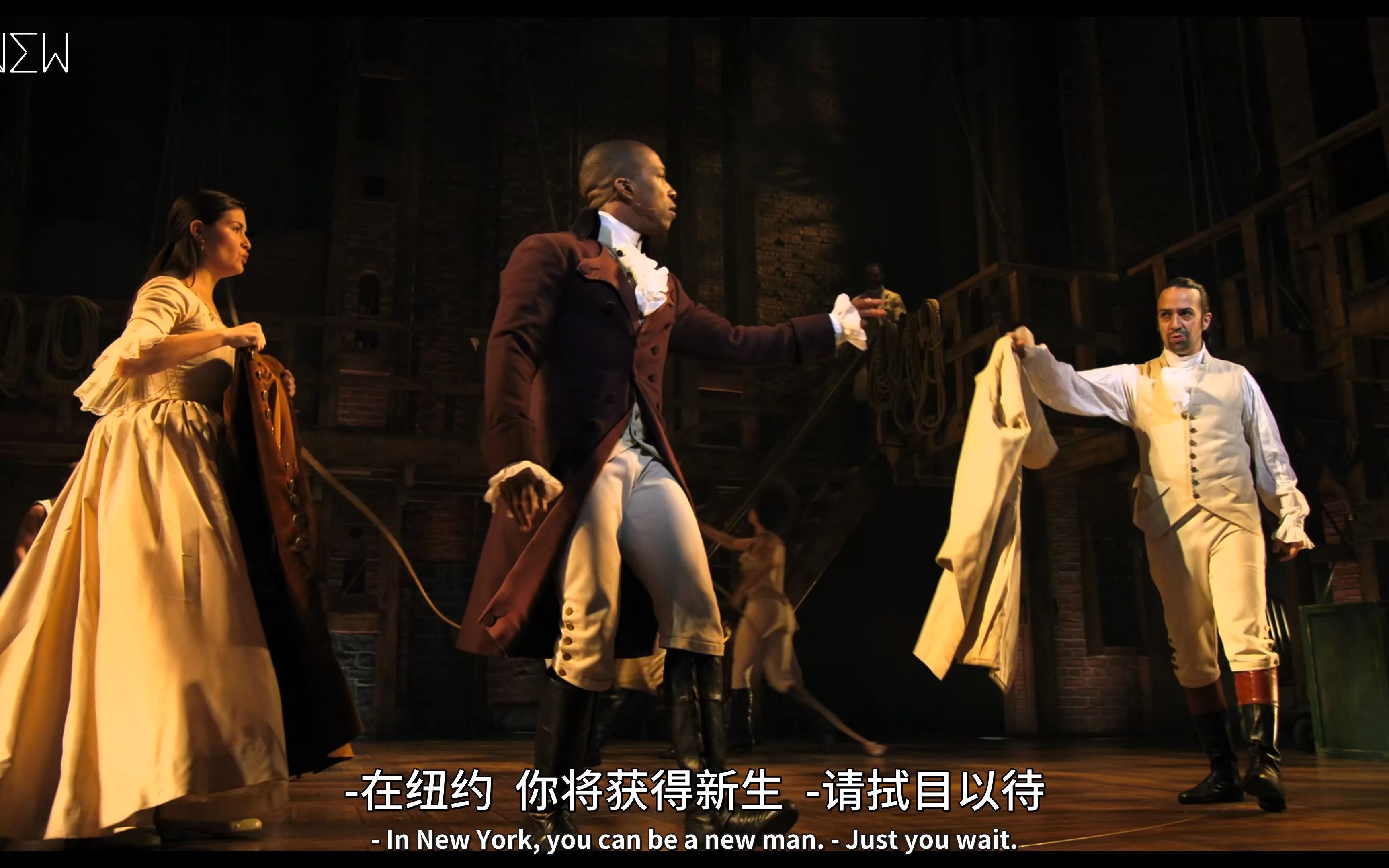 [图]《Alexander Hamilton》4k画质 音乐剧汉密尔顿主题曲 2020官摄 LMM原卡