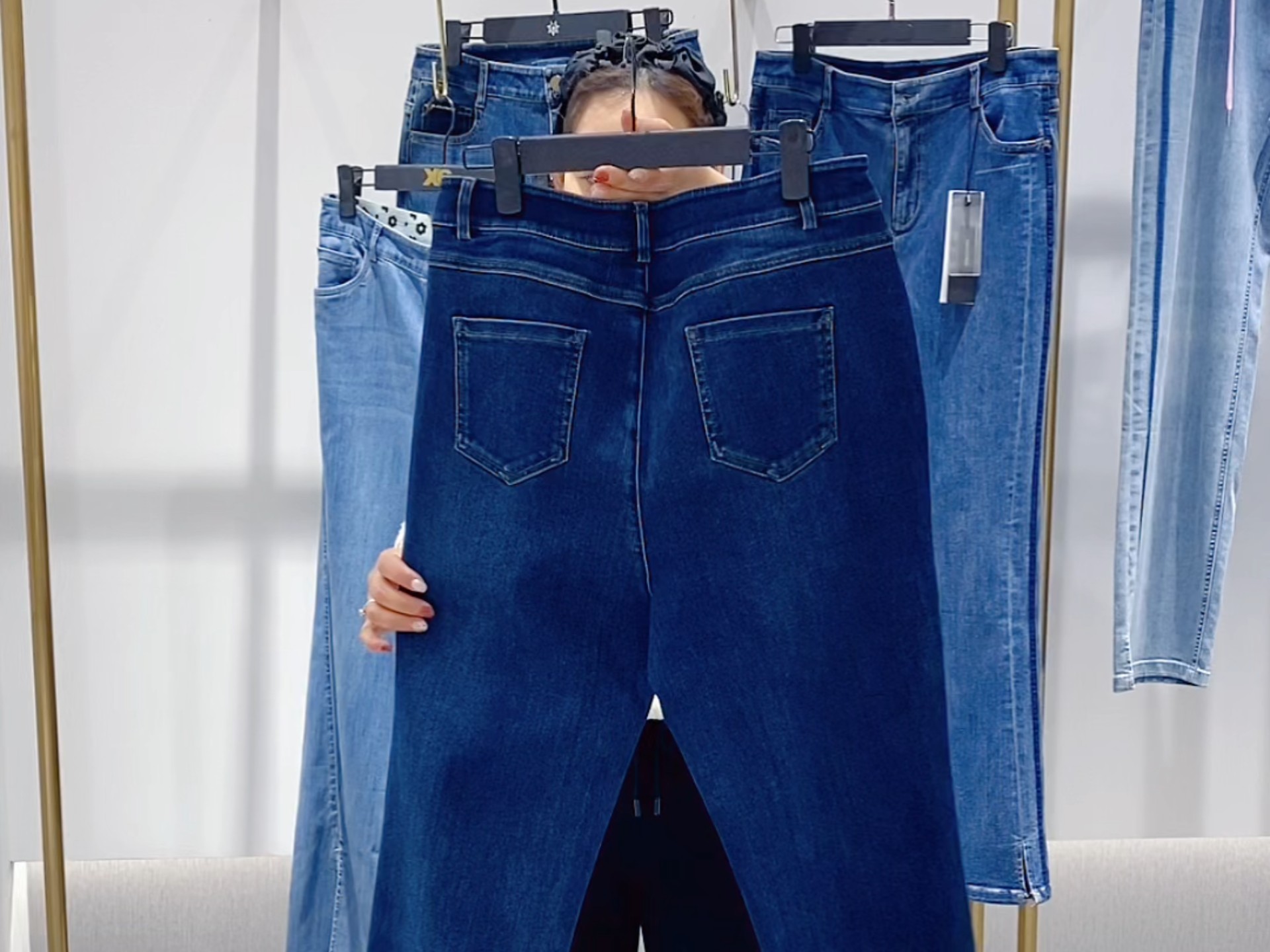 韩氏伊人春秋女裤 郑州品牌女裤厂家尾货批发