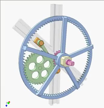 椭圆运动轨迹机构_5