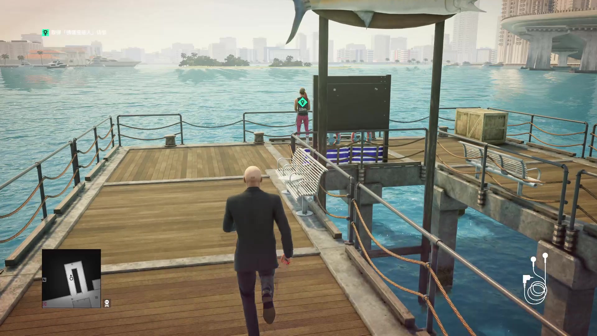 ps4中文杀手2美国迈阿密终点线暗杀男人与海任务故事静脉注射治疗
