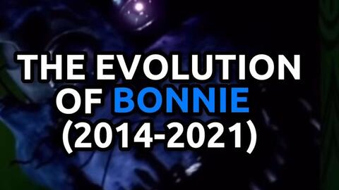 Evolution of Bonnie in FNAF (2014-2023) 