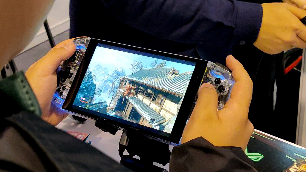 掌机aya亚诺掌机,畅玩只狼.用实力说话!_哔哩哔哩_bilibili