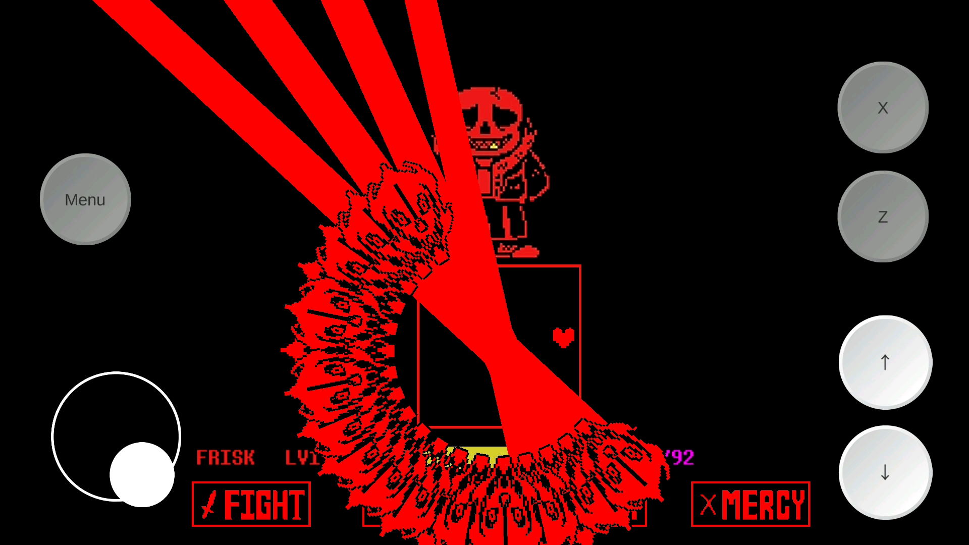 (fell sans 小金牙)被虐了两三天终于通关了.呜呜呜