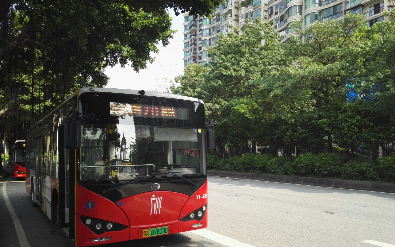 【重制版广州公交pov70路公交车】芳村花园总站～后滘总站_哔哩哔哩