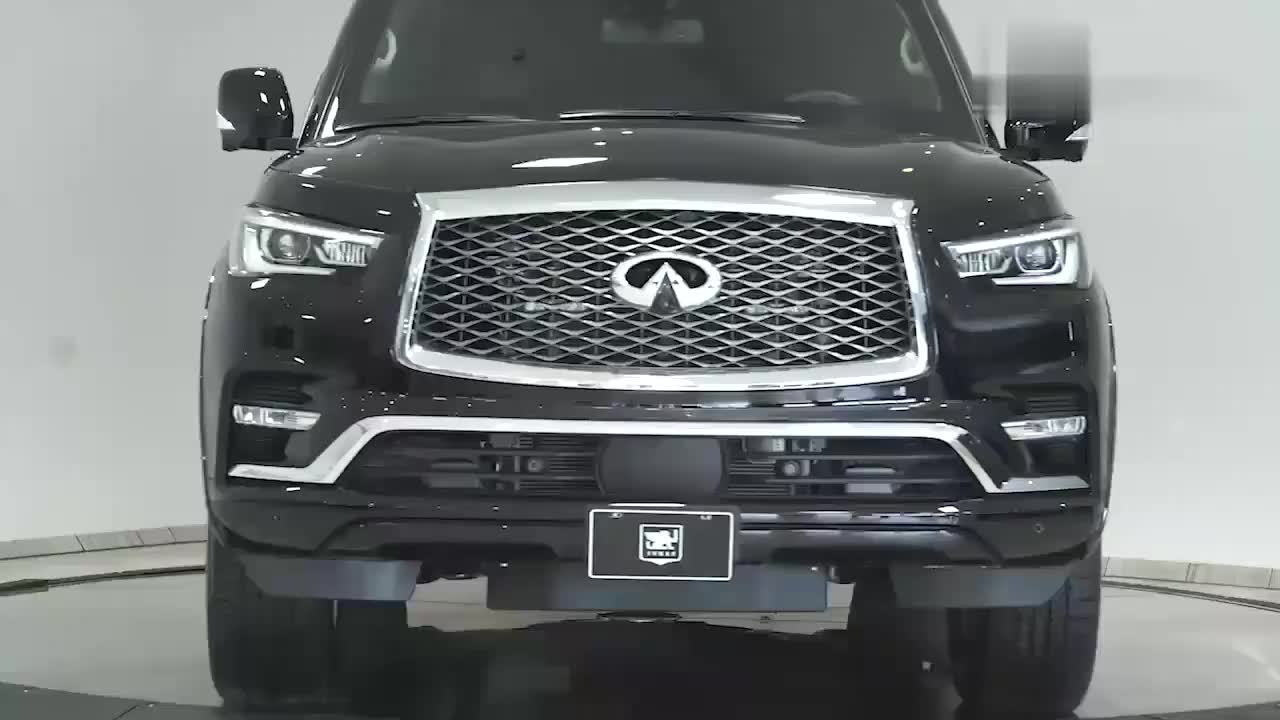 实拍2021款英菲尼迪qx80