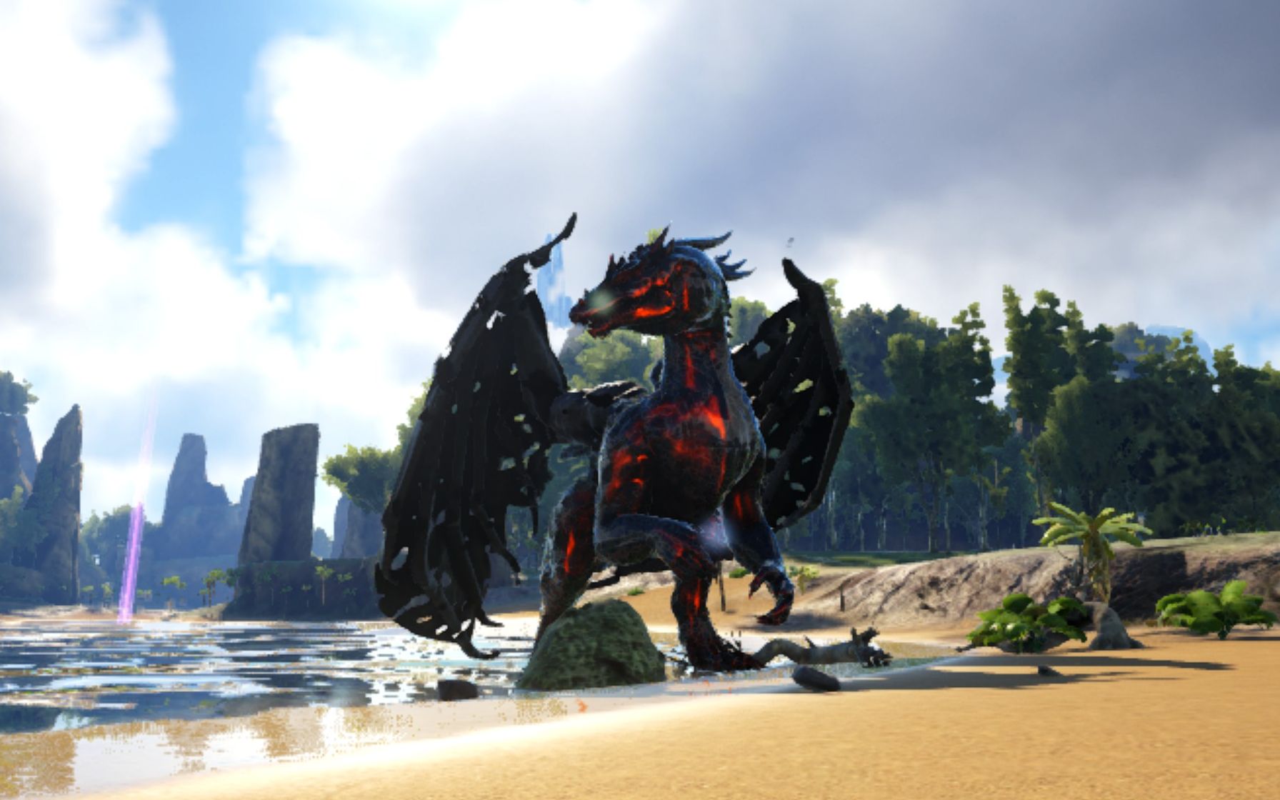 方舟生存进化原始恐惧驯服混沌喷火龙22