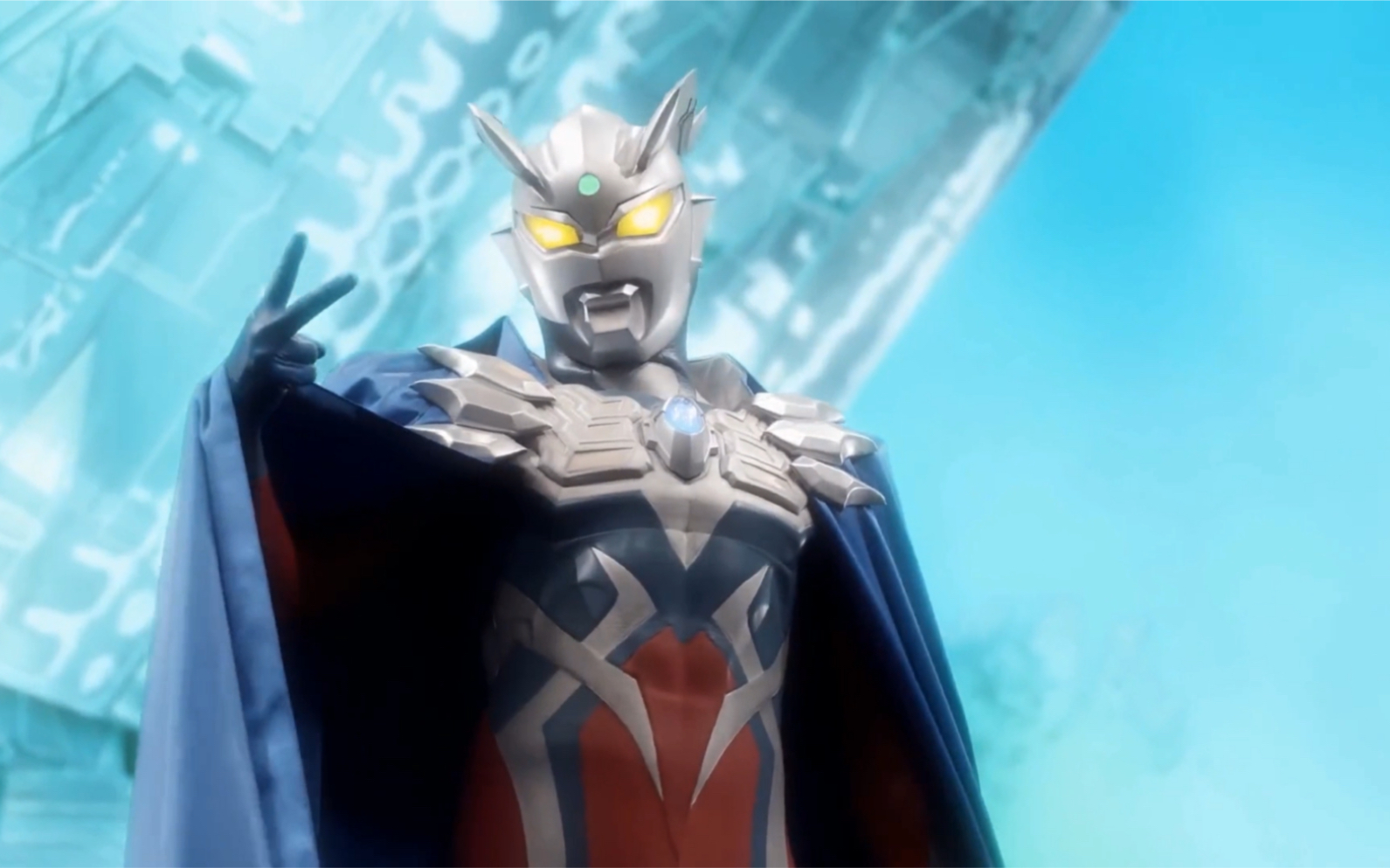 赛罗救场奥特兄弟,艾斯手持八分光轮,奥特兄弟合体光线帅炸了