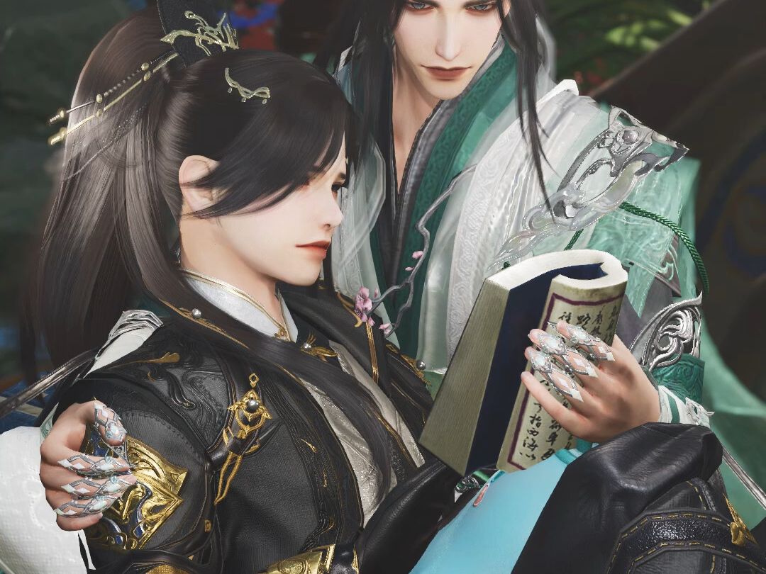 【剑网三/琴藏】别看书,看我