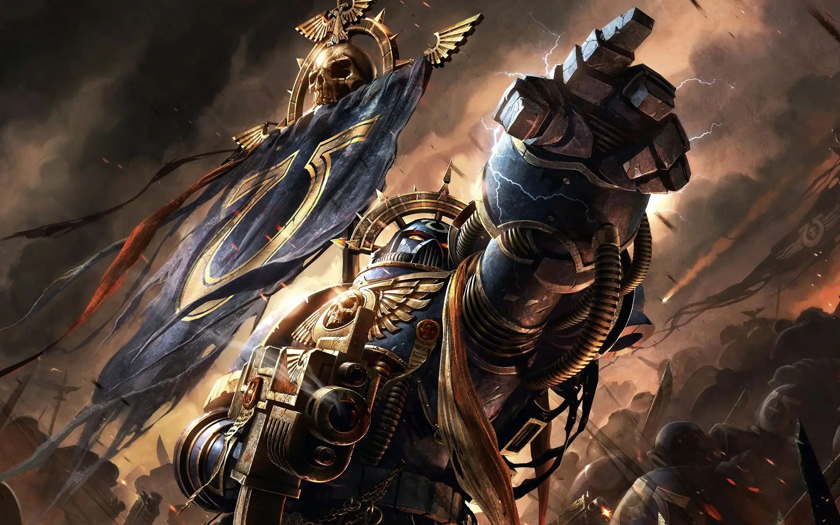 【战锤40000的枕边童话】哪位小朋友想投入六臂神皇叔叔温暖的怀抱呢?