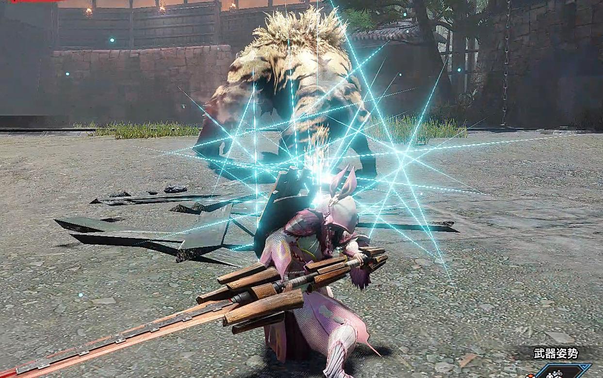 怪物猎人崛起太刀水月架势斗技金狮子3分09秒