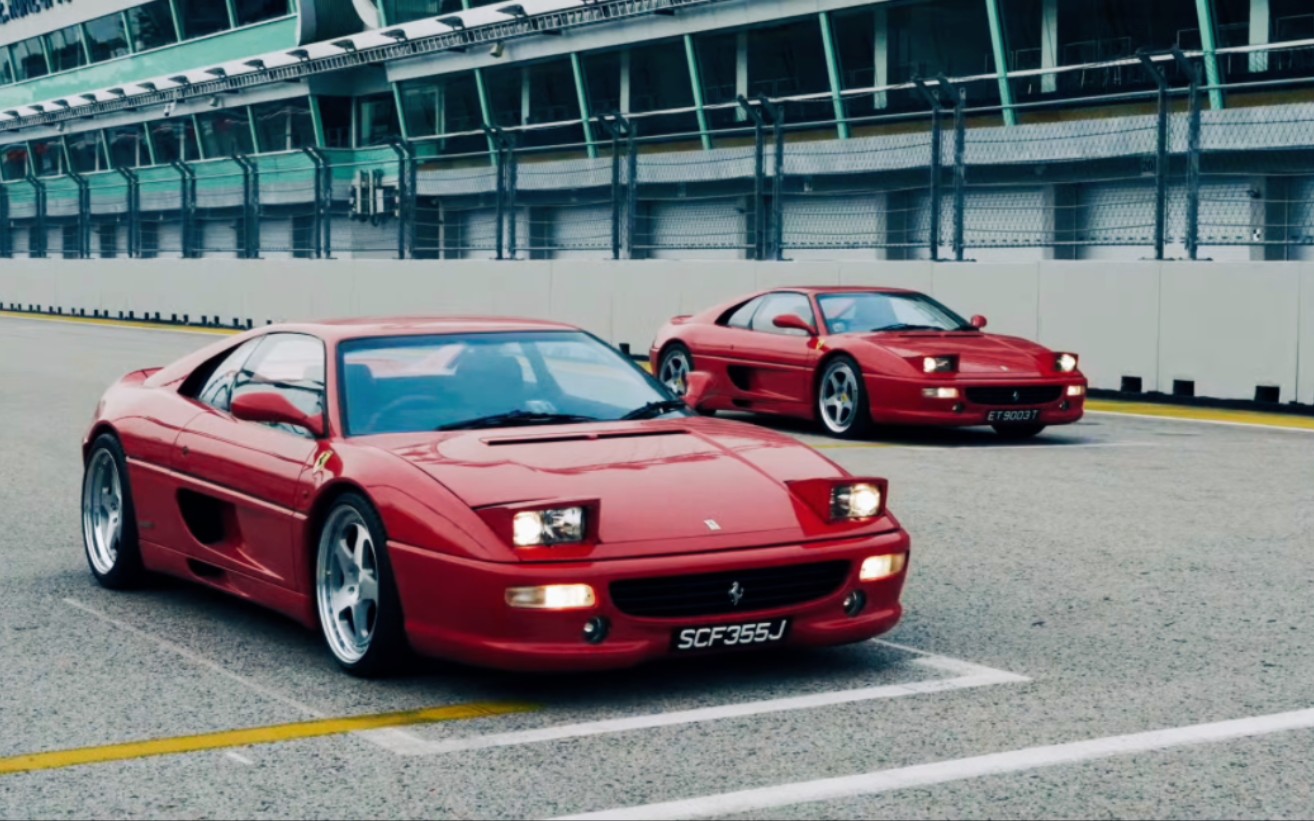 法拉利 f355 & f355 berlinetta|ferrari