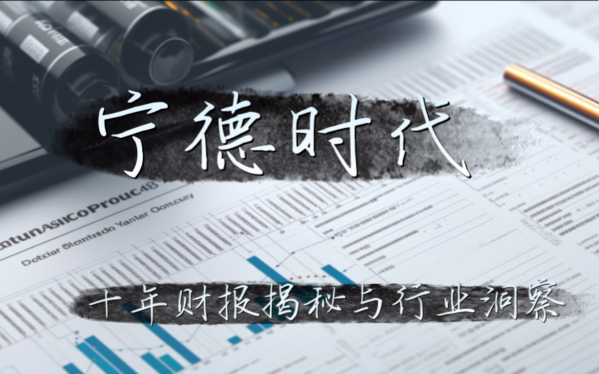 十年财报揭秘与行业洞察:宁德时代  中国新能源之秀哔哩哔哩bilibili