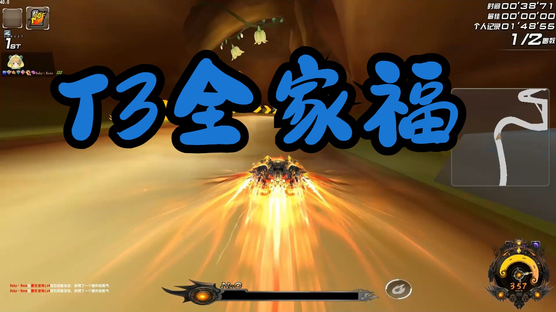 qq飞车全t3全家福大赏