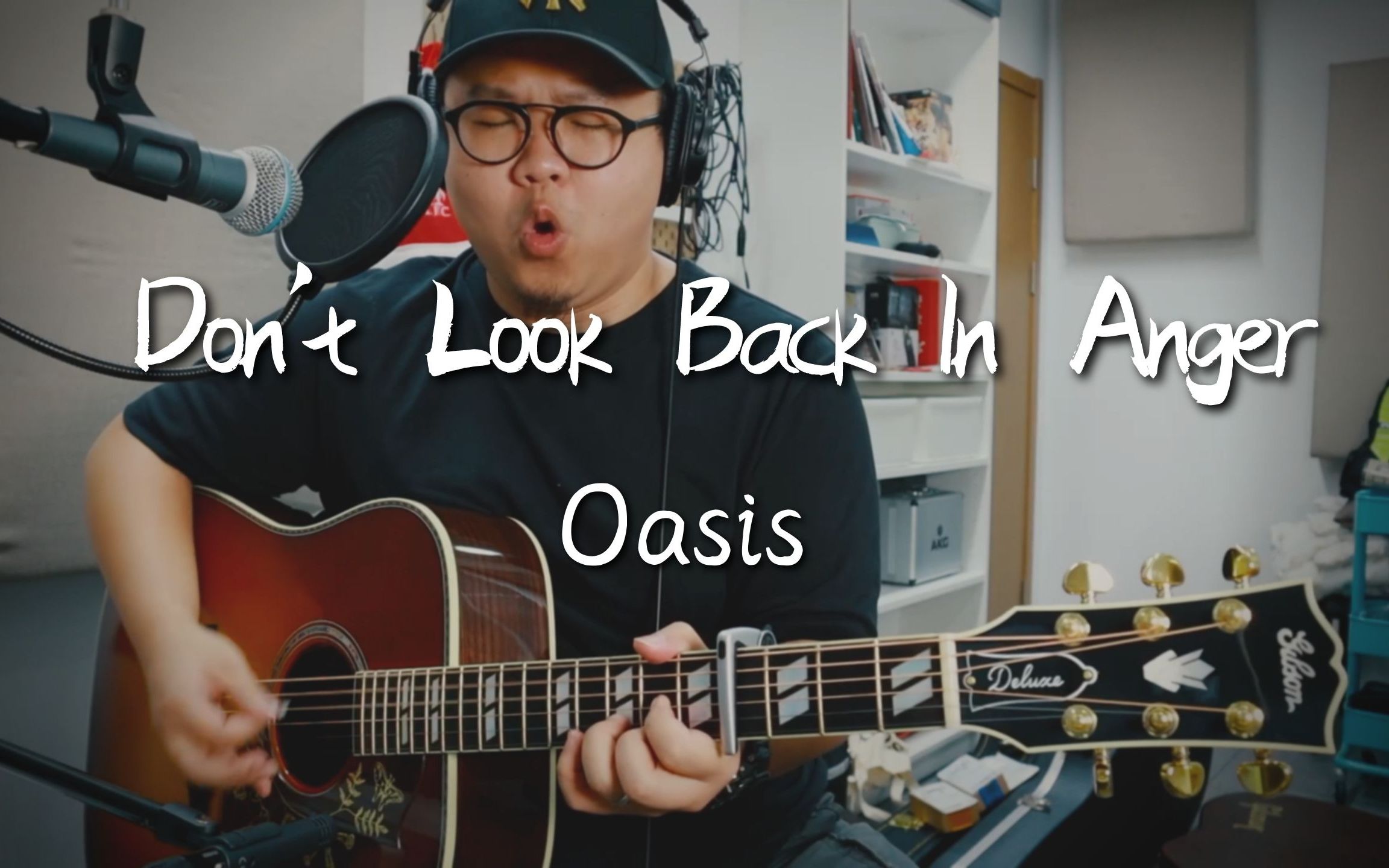 [图]【世界名曲】绿洲Oasis《Don't look back in anger》｜咱也体验体验Gibson蜂鸟！