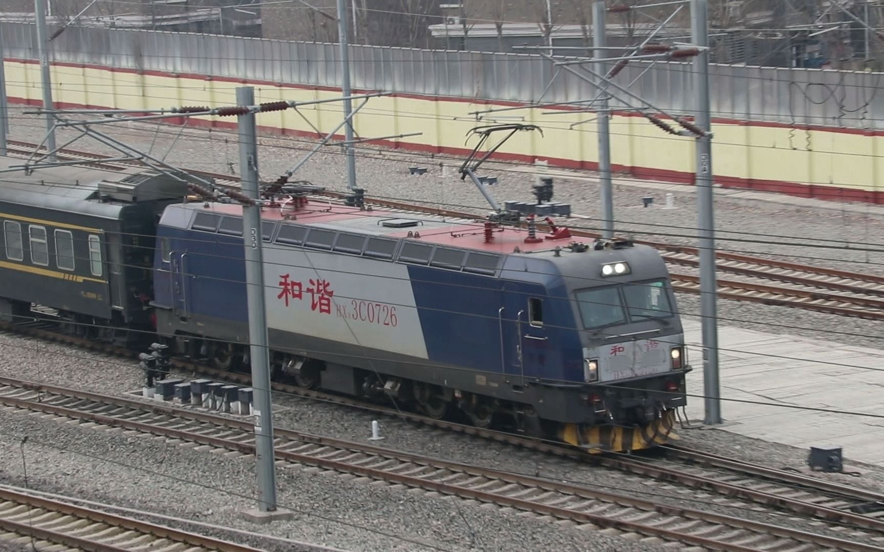 【涂的不走心的配属】京局邯段hxd3c-0726牵引k2286/7次出京广线保定