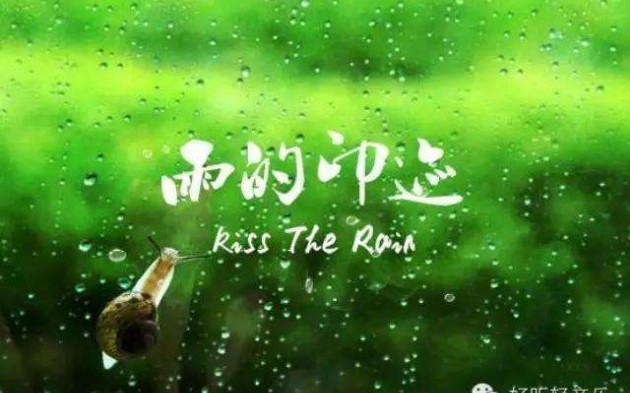 口琴曲《kiss the rain》