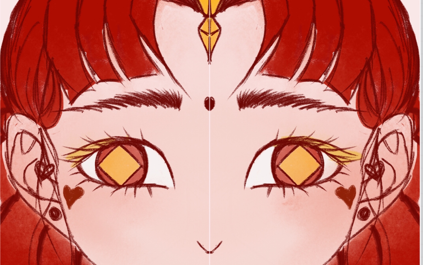 活动  [procreate]绘画过程 对称