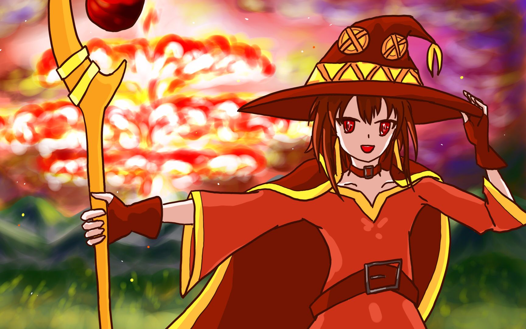 板绘慧慧的美好世界sai