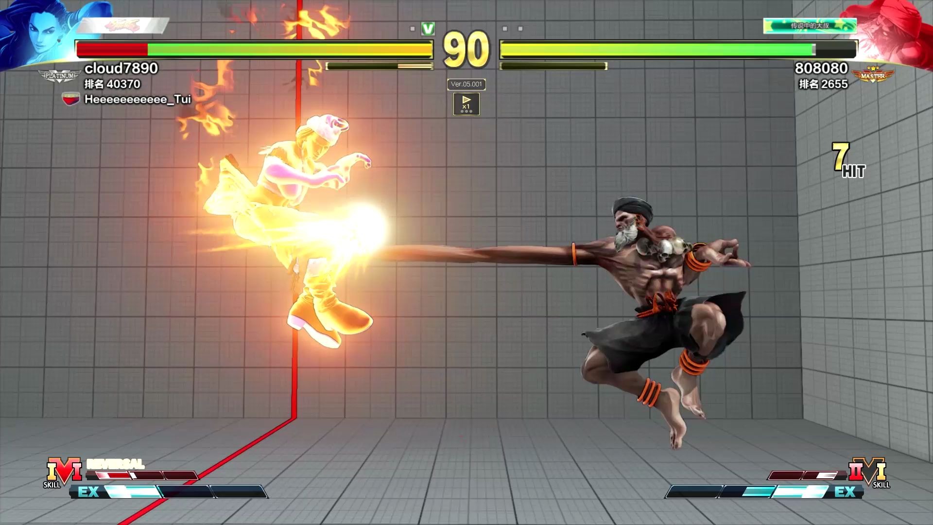 街霸5劳拉的成长之路-大师长手808080花里胡哨!骚操作!据说是来复仇的