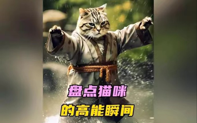 [图]“功夫猫：呐，这个就叫专业”