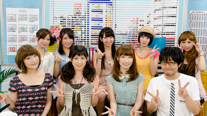 【音乃木坂應援組】 電波研究社  μ's出演部分(2011.8.11)