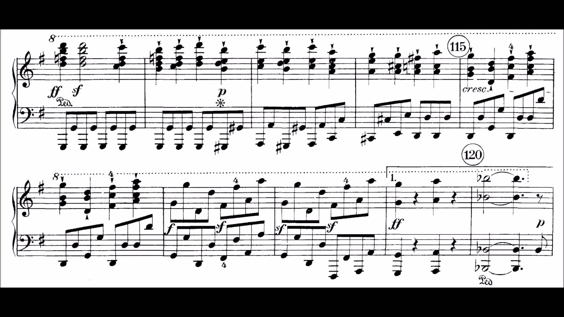 [图]贝多芬 降B大调第二十九钢琴奏鸣曲 槌子键 作品106 Beethoven Sonata No.29 in B-flat Major Hammerklav