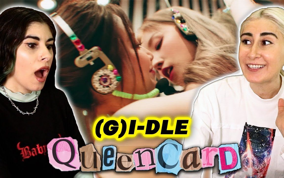 [图]【娃中字】姬圈大佬围观女娃Queencard reaction