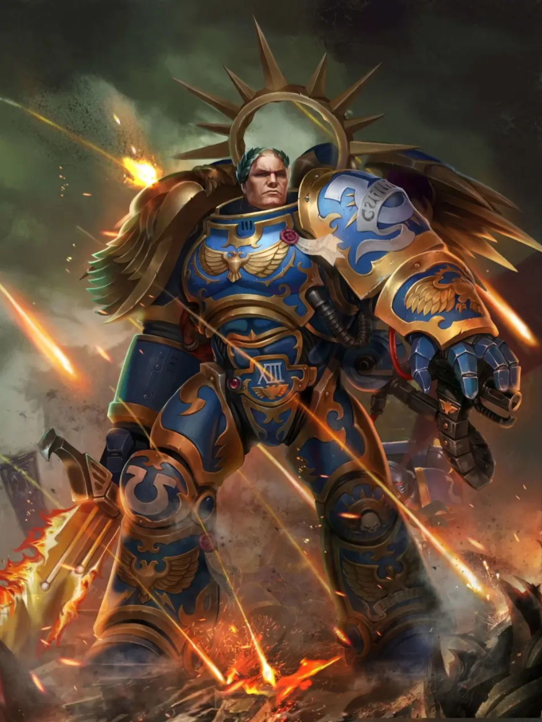 【战锤40k】神与半神(帝皇和基因原体)_桌游棋牌热门视频